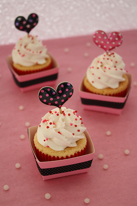 Valentine's Cupcake Decorating Ideas