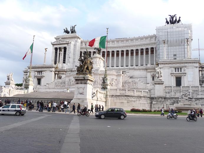 Wedding Cake Building Rome Mussolini