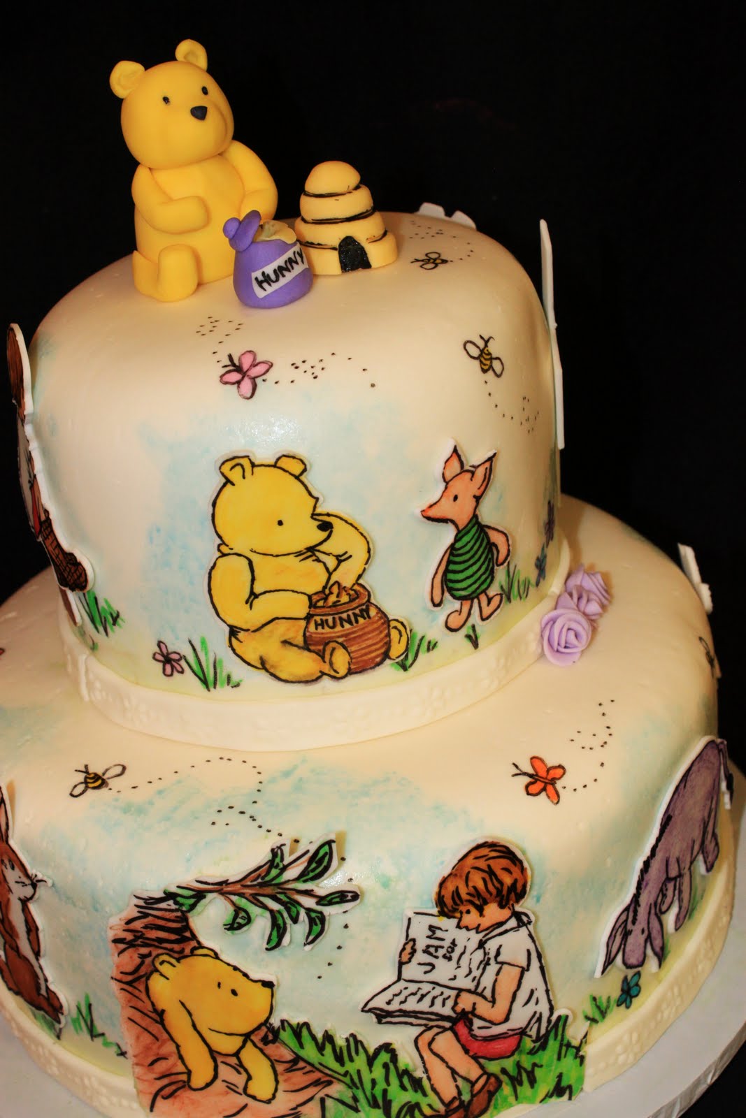 Winnie the Pooh Birthday Cake Winnie the Pooh Birthday Cake