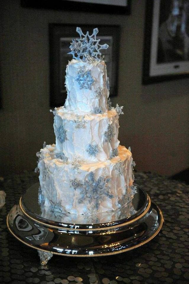 Winter Wedding Cake