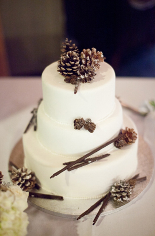 Winter Wedding Cake