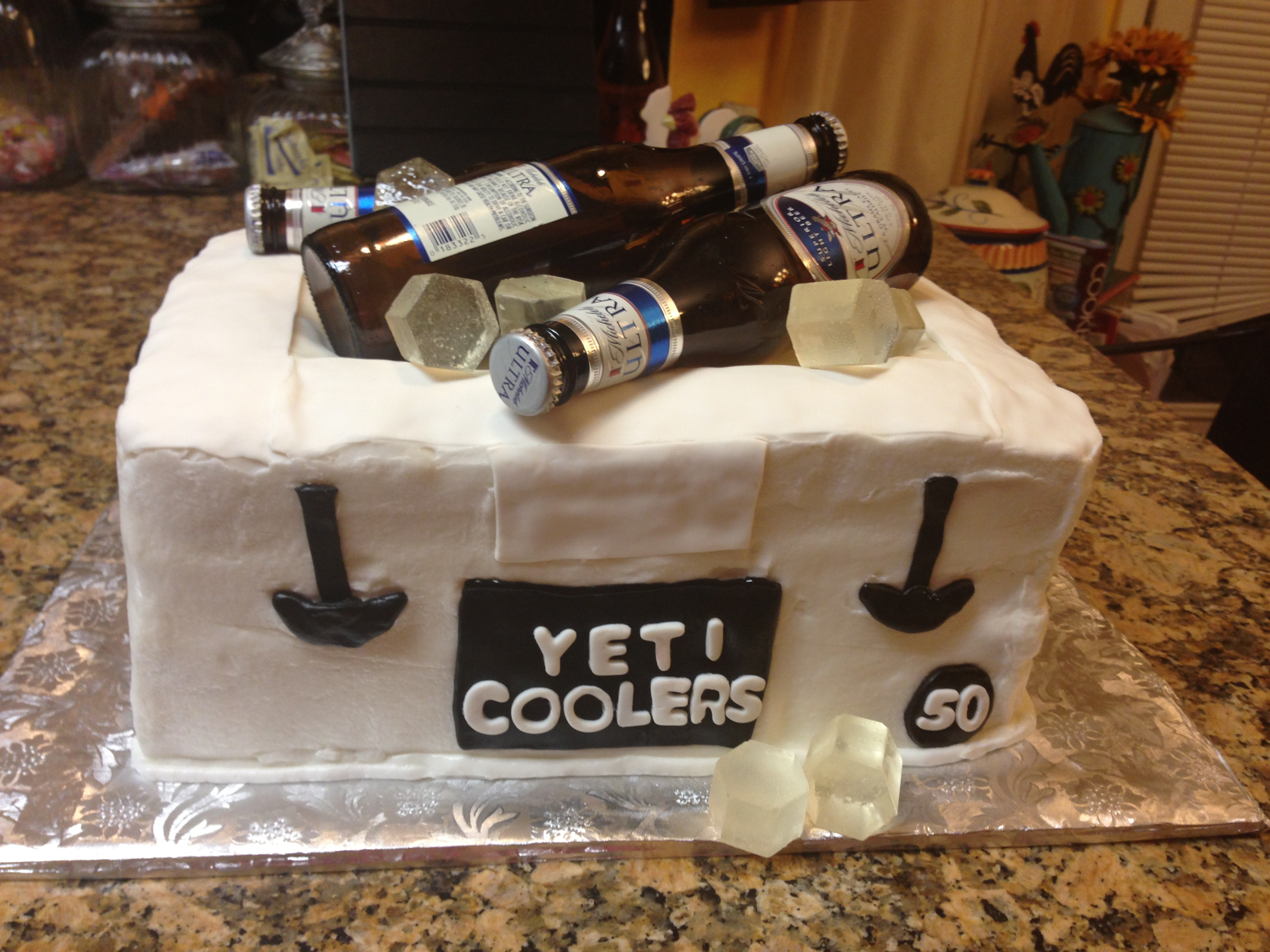 Yeti Cooler Birthday Cakes