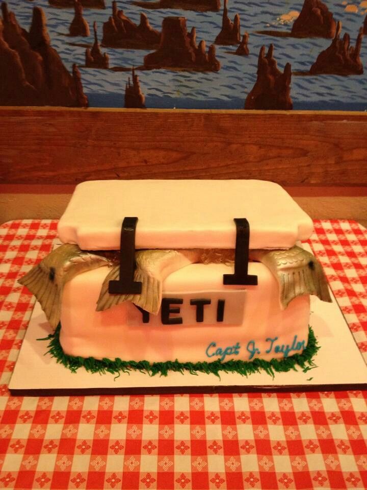 Yeti Cooler Cake