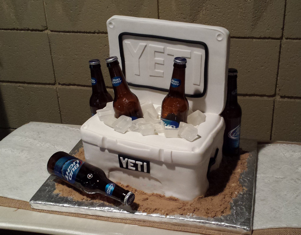 Yeti Cooler Cake