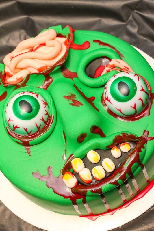 Zombie Birthday Cake Ideas