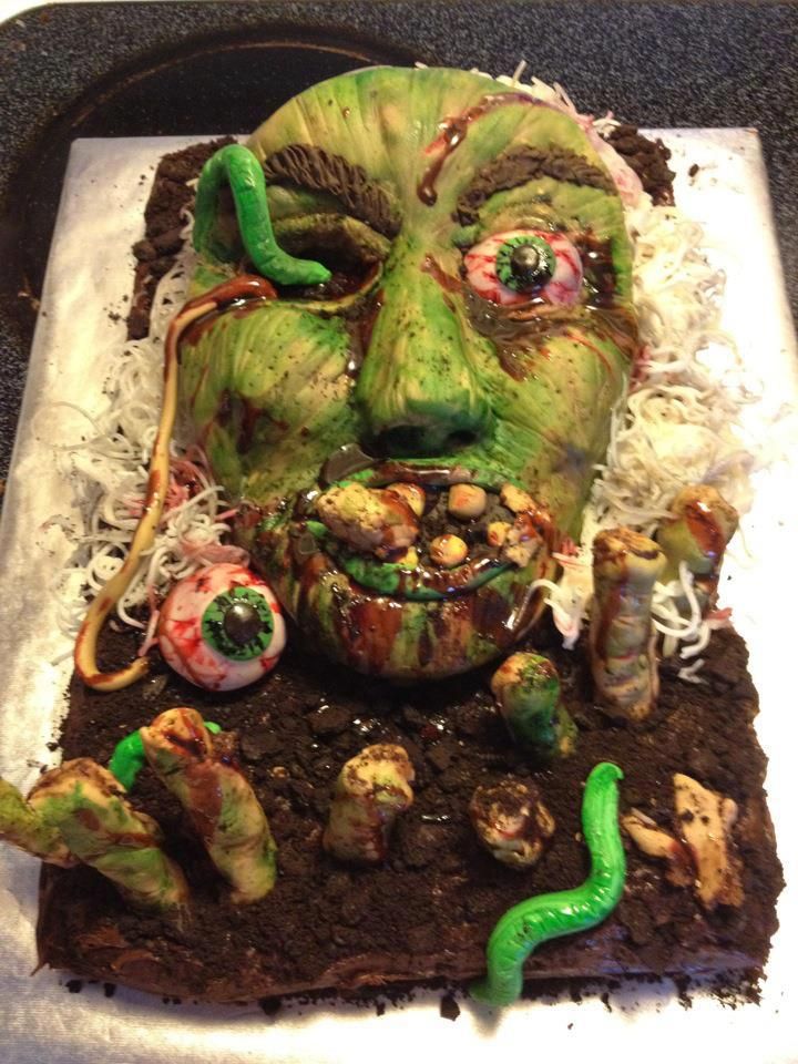 Zombie Birthday Cake Ideas