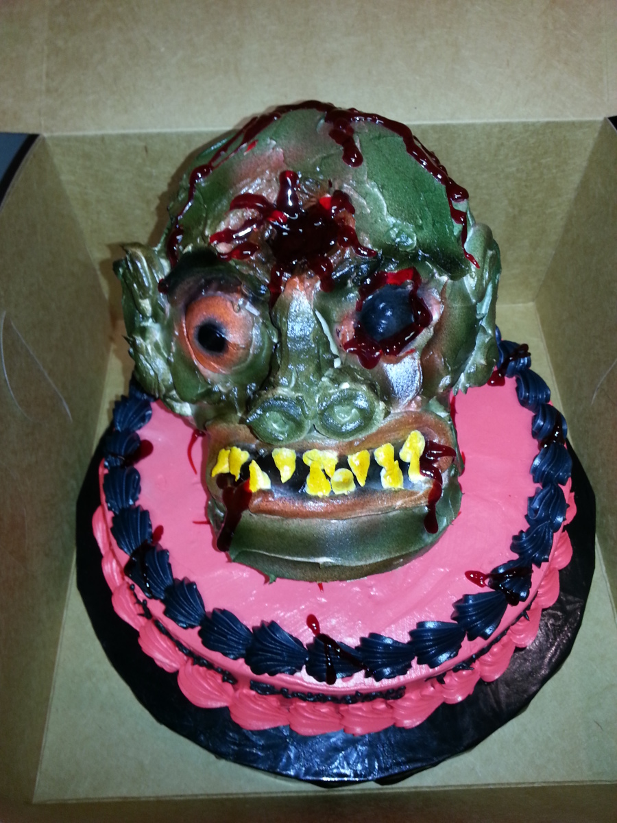 Zombie Birthday Cake Ideas