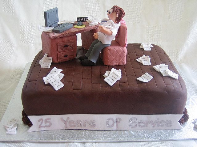 25th Work Anniversary Cake 25th Work Anniversary Cake