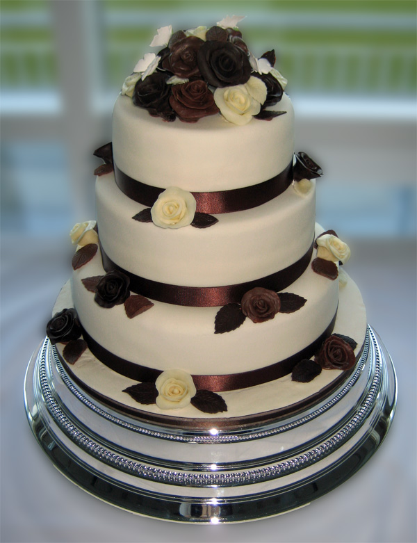 3 Tier Chocolate Birthday Cake