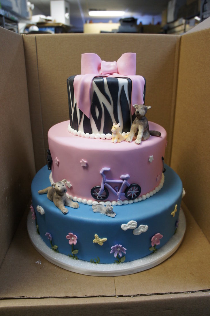 7 Year Old Birthday Cake
