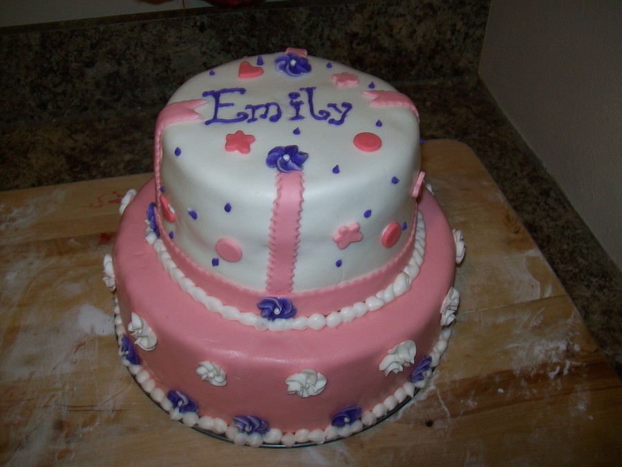 7 Years Old Girl Birthday Cake