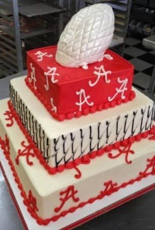 Alabama Crimson Tide Cake