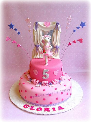 Angelina Ballerina Cake