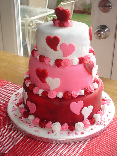 Awesome Valentine's Day Cake Awesome Valentine's Day Cake