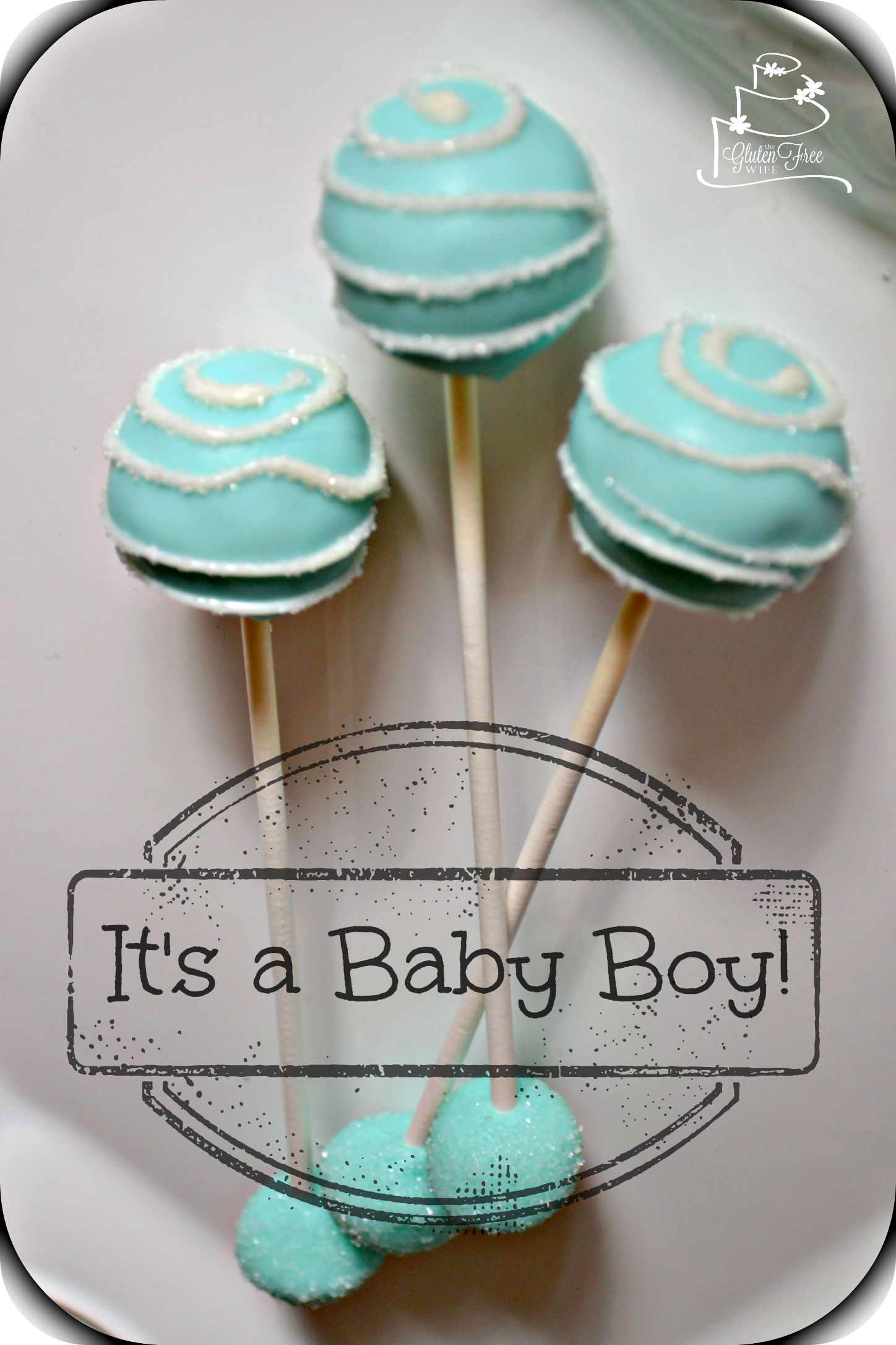 Baby Rattle Cake Pops