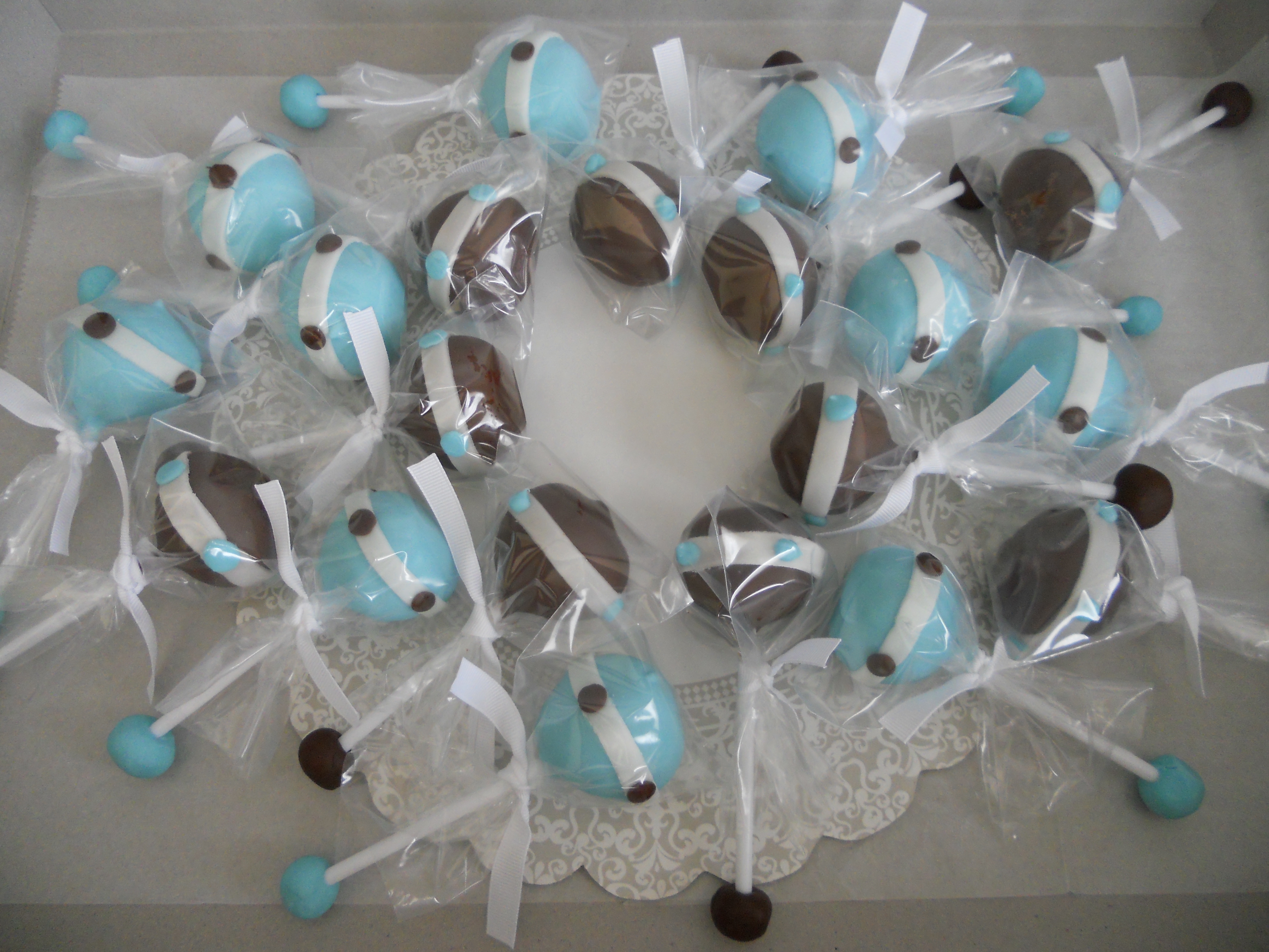 Baby Rattle Cake Pops