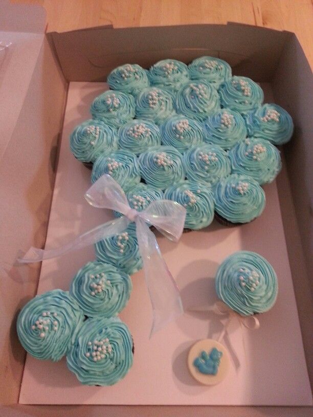 Baby Rattle Cupcake Cake Baby Rattle Cupcake Cake