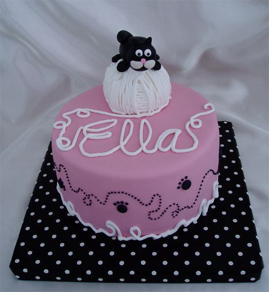 Baby Shower Cake Cat