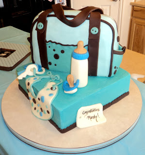 Baby Shower Cake Diaper Bag Baby Shower Cake Diaper Bag