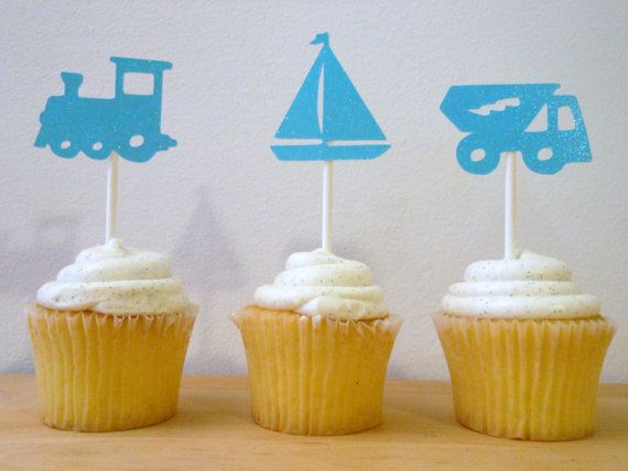 Baby Shower Cupcake Toppers Baby Shower Cupcake Toppers