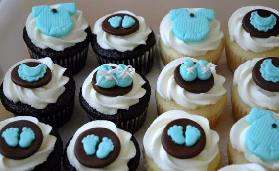 Baby Shower Cupcake Toppers