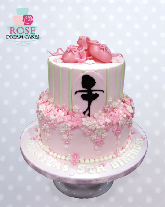 Ballerina Birthday Cake Idea