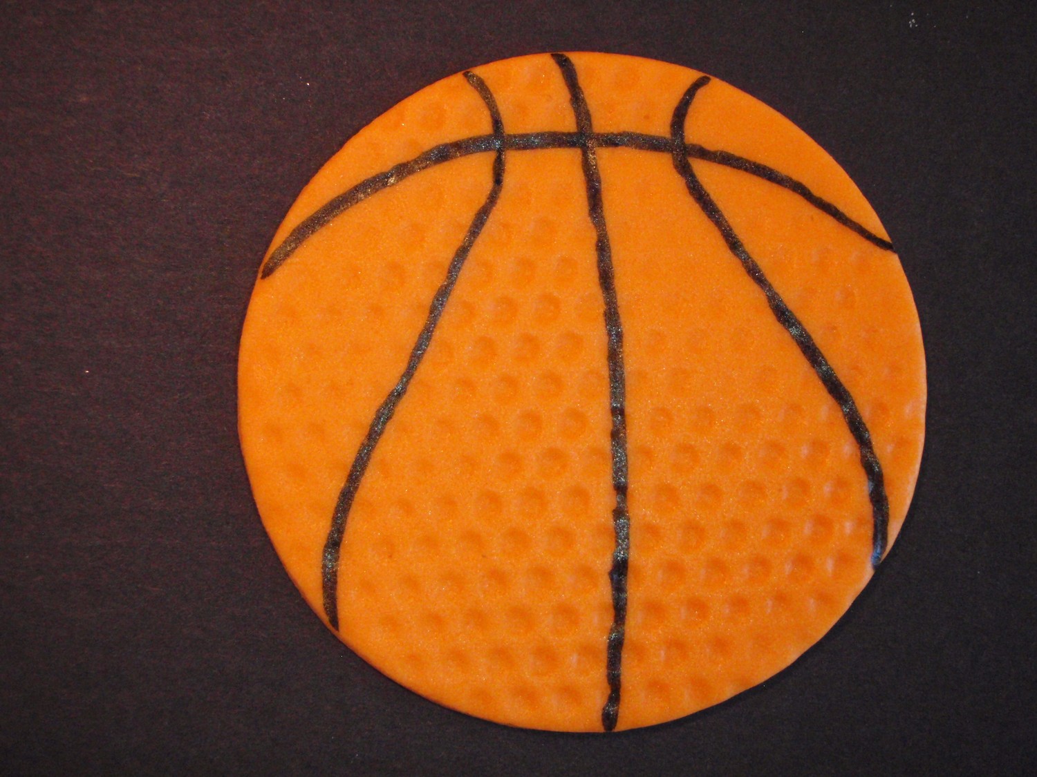 Basketball Cupcake Toppers