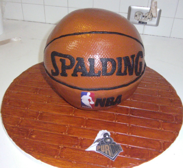 Basketball Fondant Cake Basketball Fondant Cake