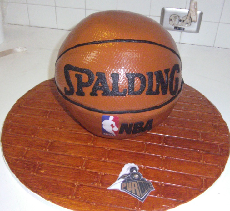 Basketball Fondant Cake