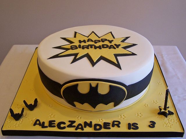 Batman Birthday Cake