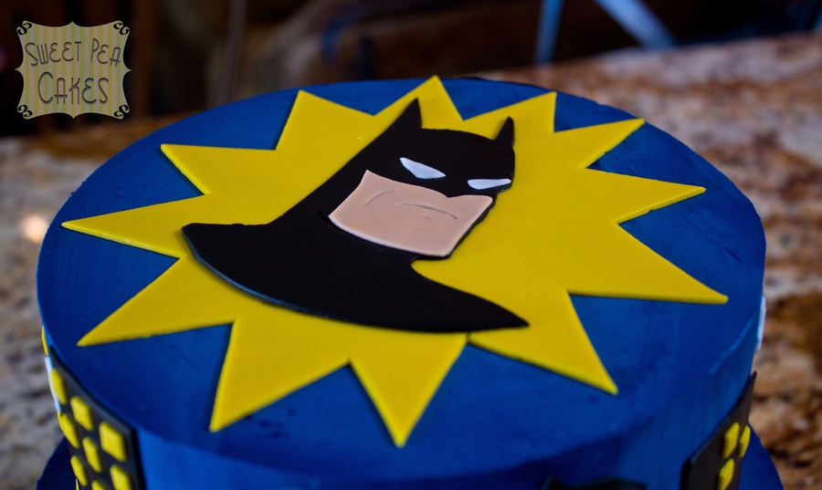 Batman Graduation Cake