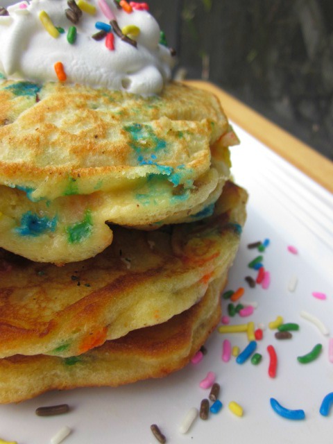 Birthday Cake Pancakes