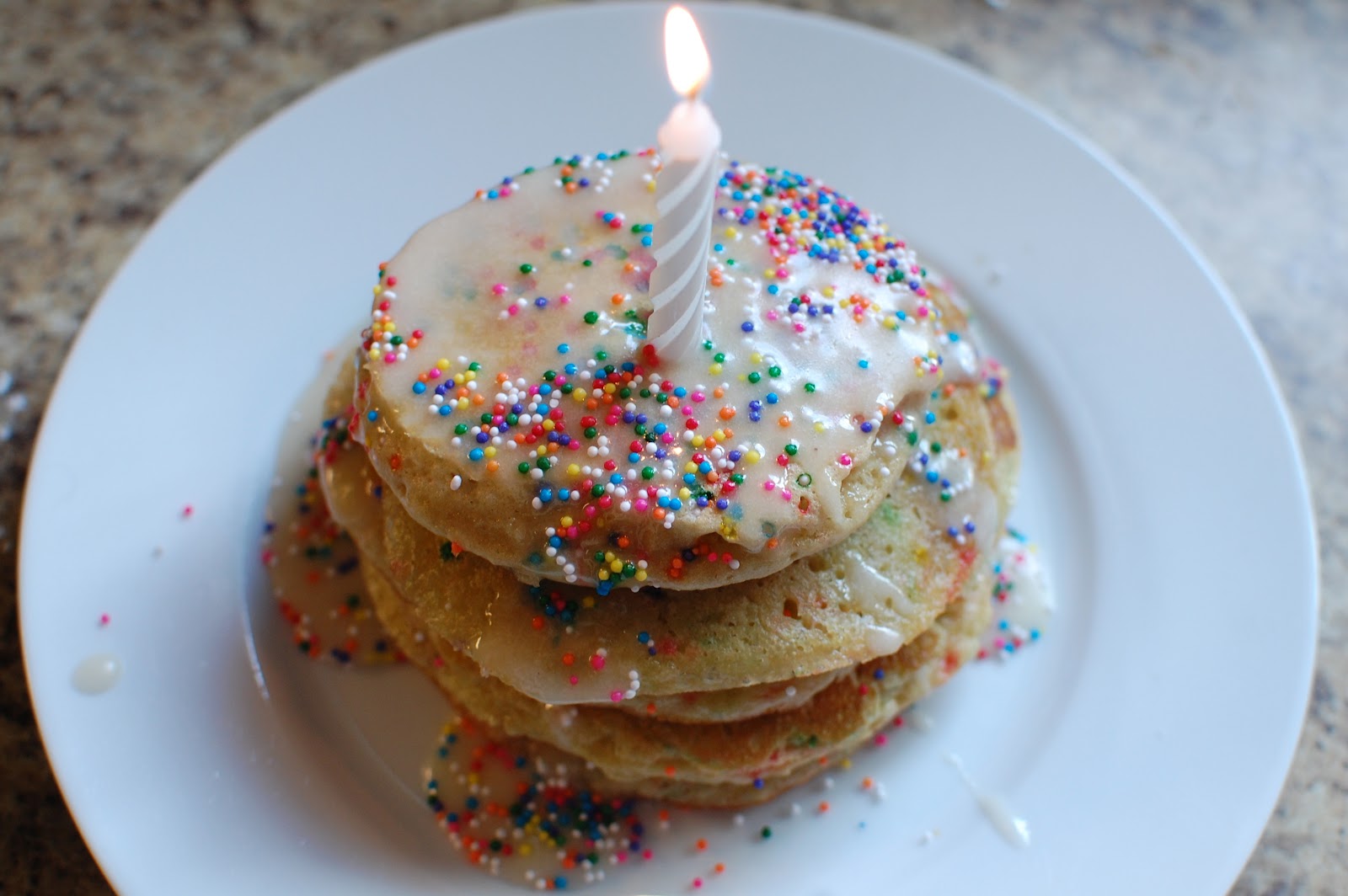 Birthday Cake Pancakes