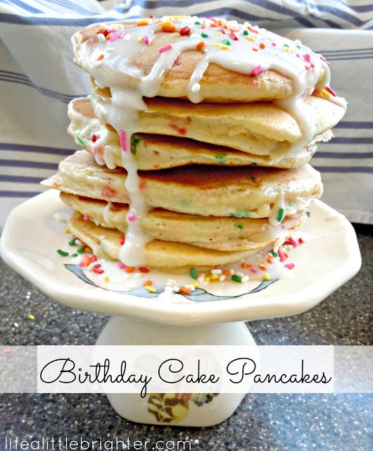 Birthday Cake Pancakes