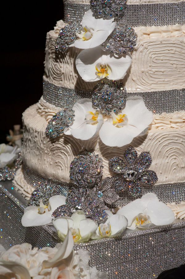 Bling Wedding Cake