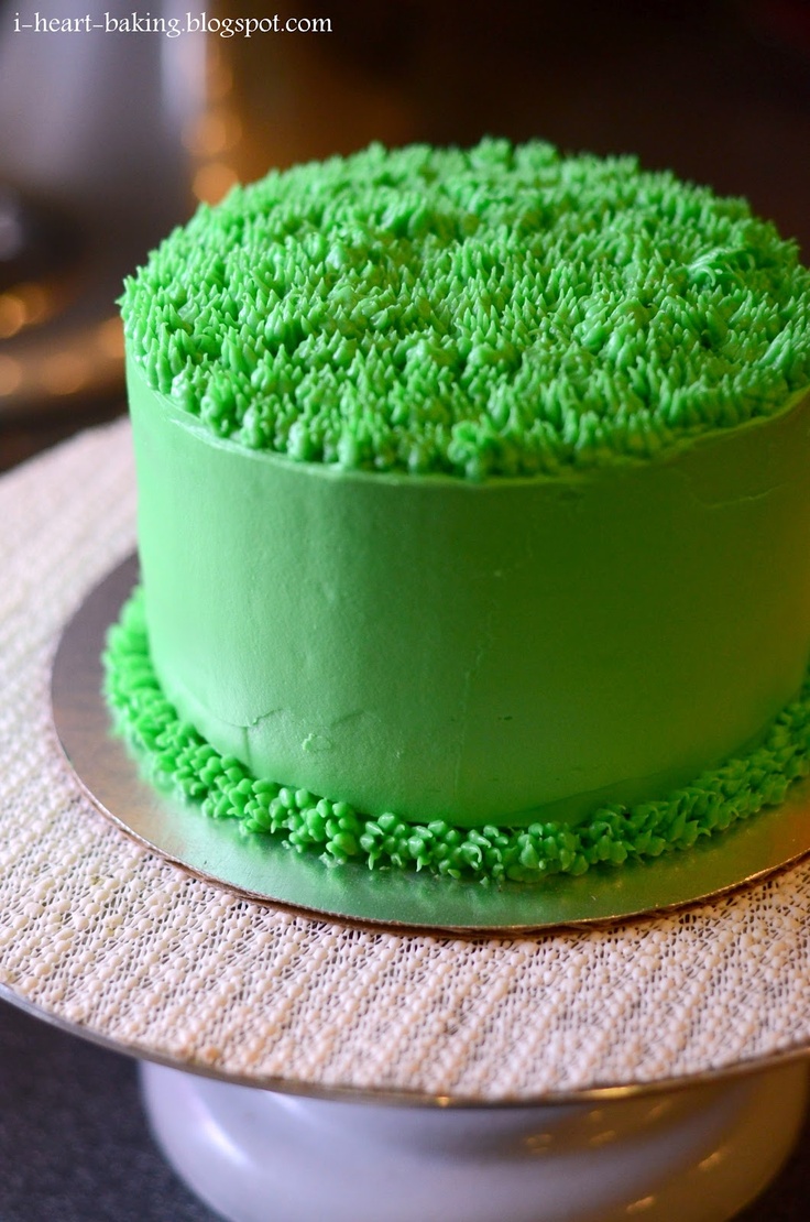 Cake Decorating Grass