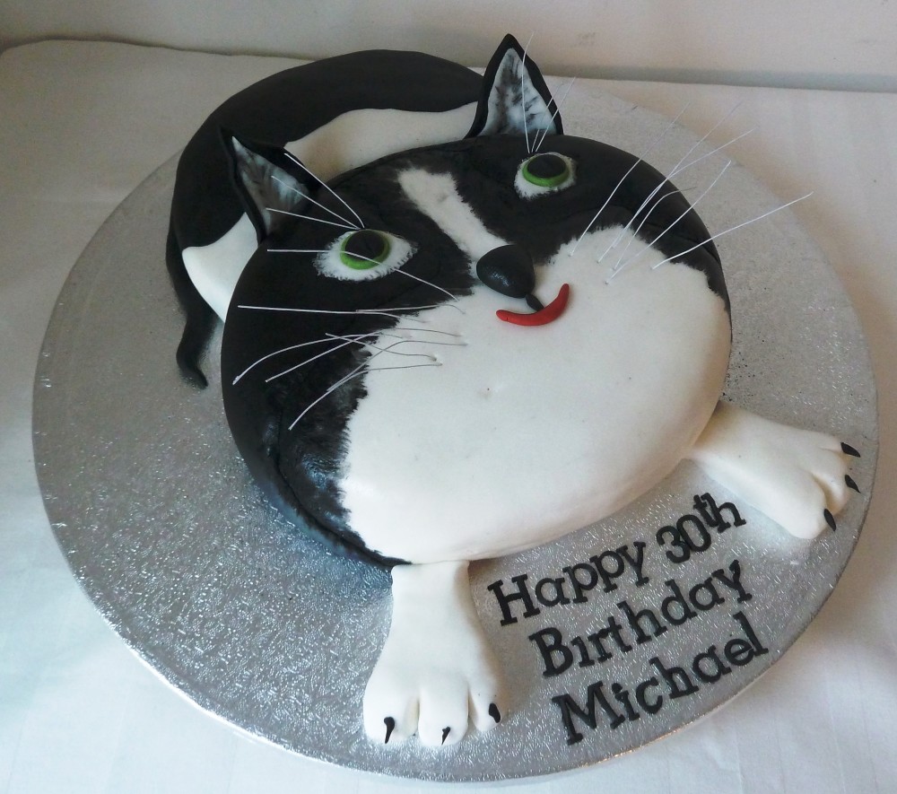 Cat Birthday Cake