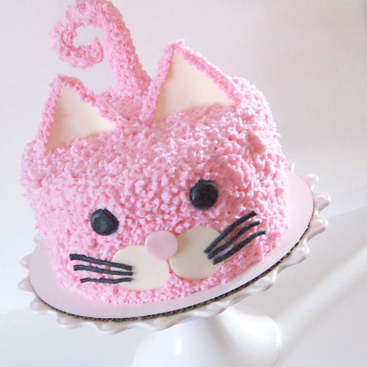 Cat Cakes for Girls Birthday Party
