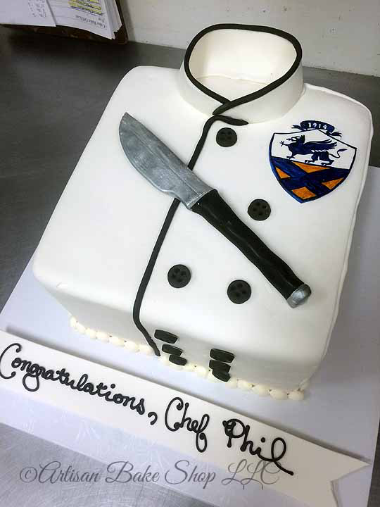 Chef Themed Birthday Cake