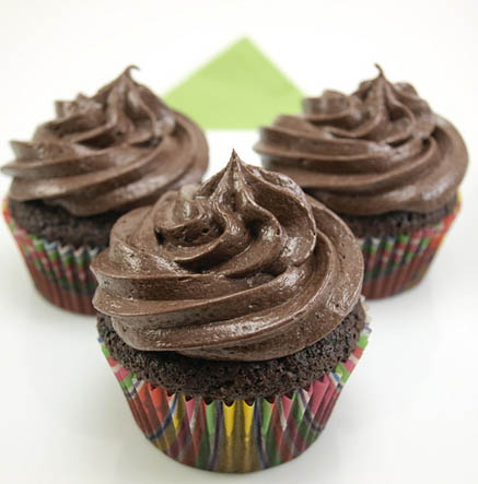 Chocolate Cupcakes with Cream Cheese Frosting
