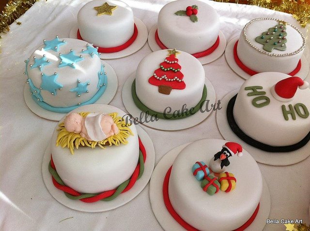 Christmas Mini Cake Christmas Mini Cake