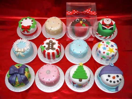 Christmas Mini Cake Christmas Mini Cake