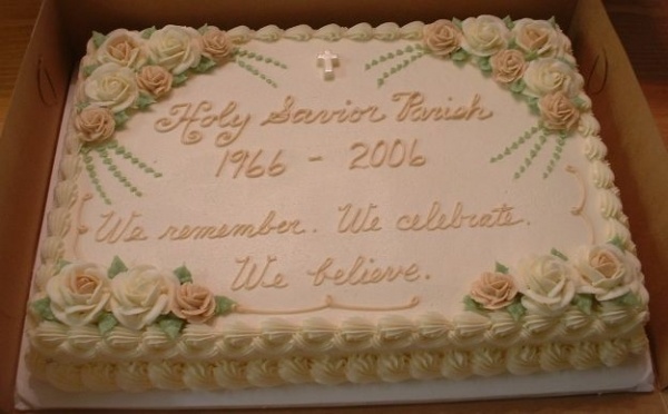 Church Anniversary Cake