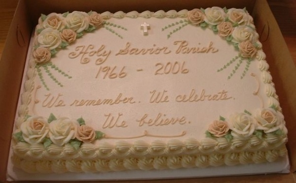 Church Anniversary Cake Church Anniversary Cake