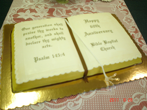 Church Anniversary Cake Church Anniversary Cake