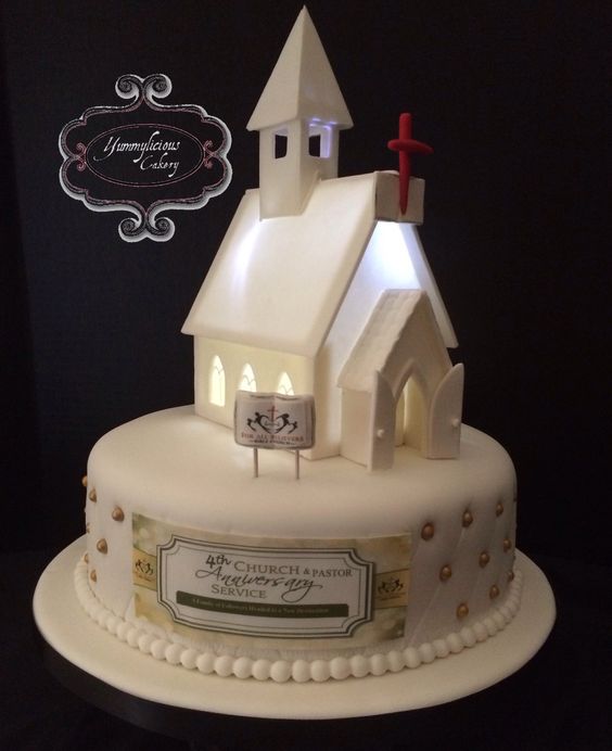 Church Anniversary Cakes Ideas