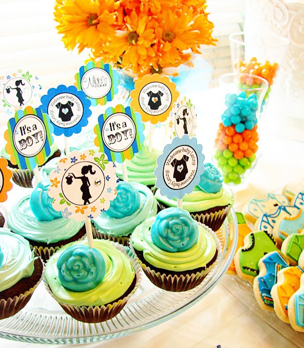Colorful Baby Boy Shower