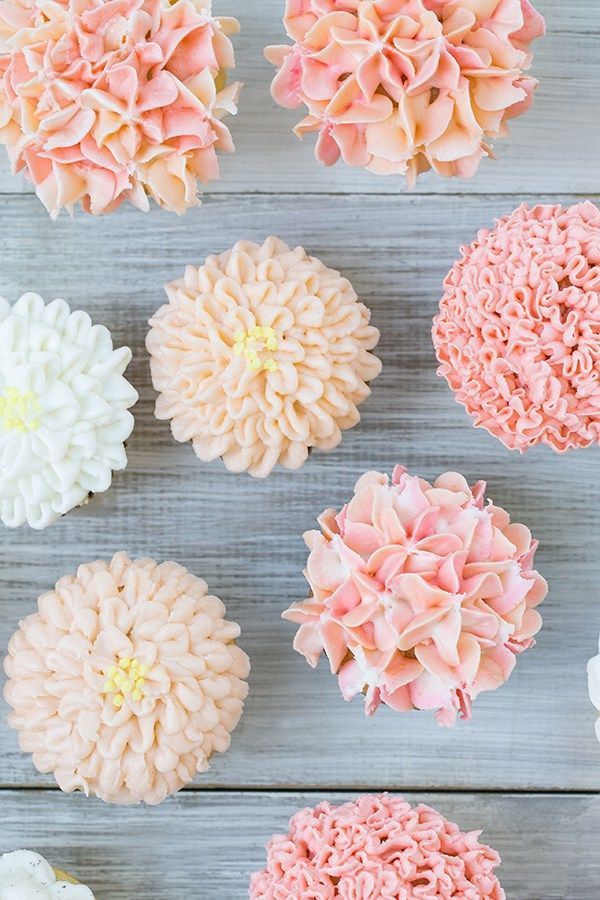 Cupcake Frosting Flowers Tips Cupcake Frosting Flowers Tips