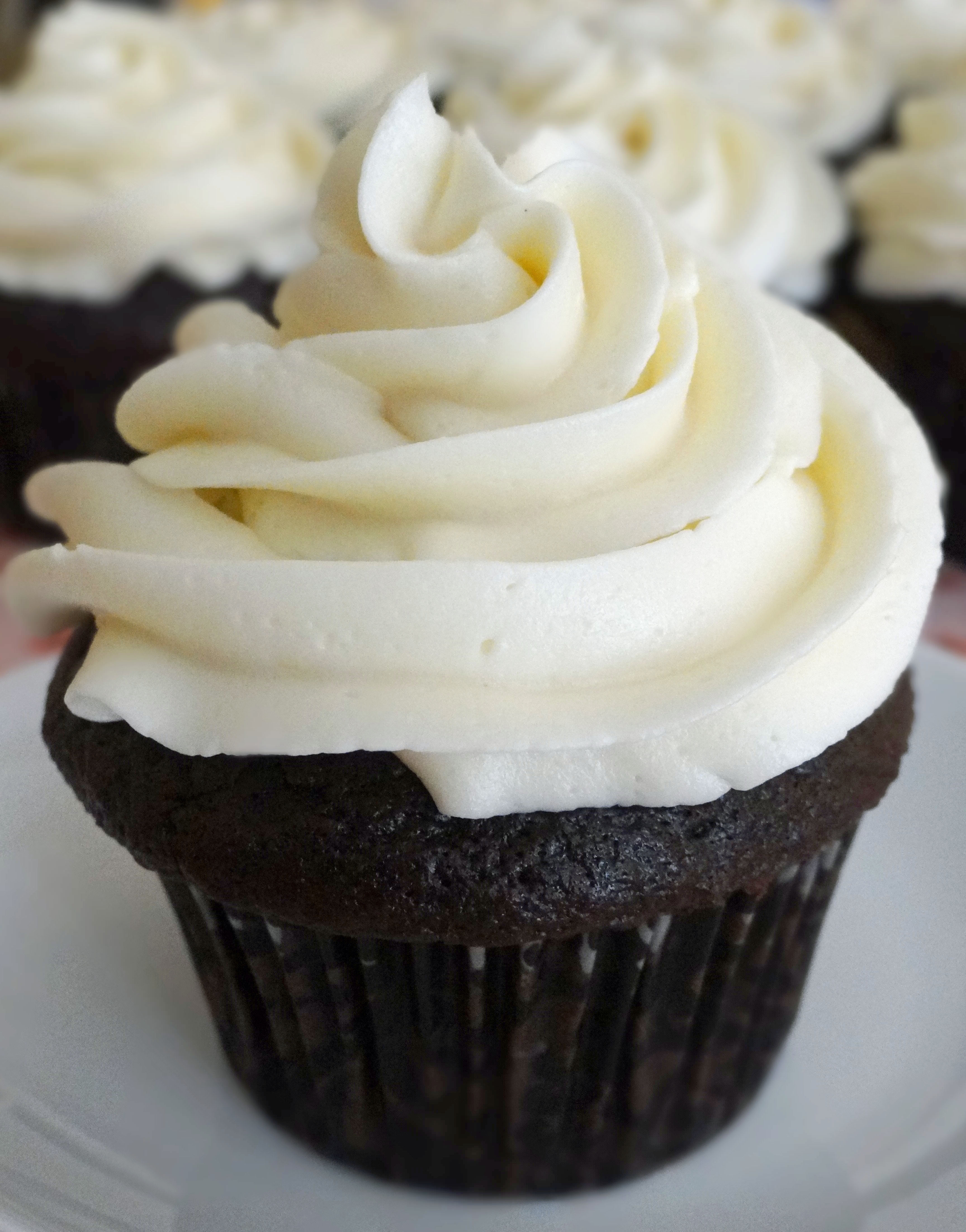 Cupcakes with Chocolate Frosting