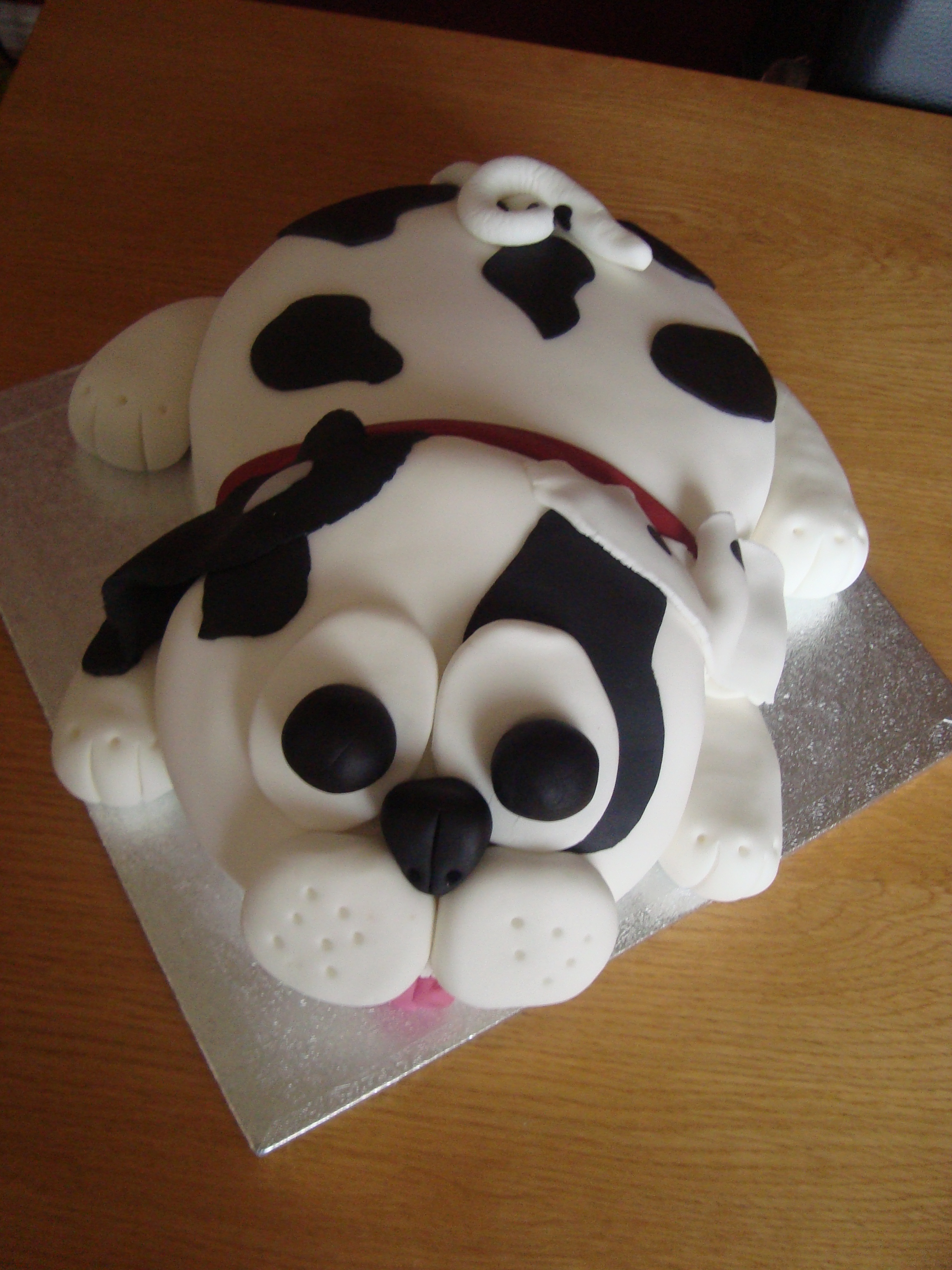 Cute Dog Birthday Cake